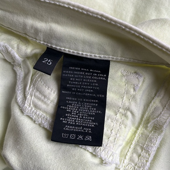 J Brand Mid-Rise Skinny Jeans - Neon Rush - Picture 8 of 14